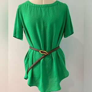 Banana Republic Green Blouse Size S